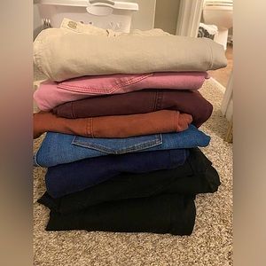 (9) Bundle of White House Black Market Jeans